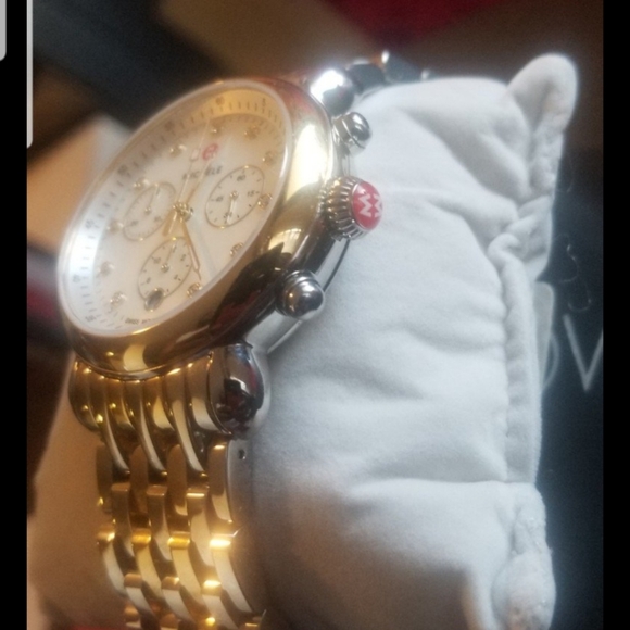 MICHELE CSX 36 Signature Mirror Dial two tone - Picture 2 of 9
